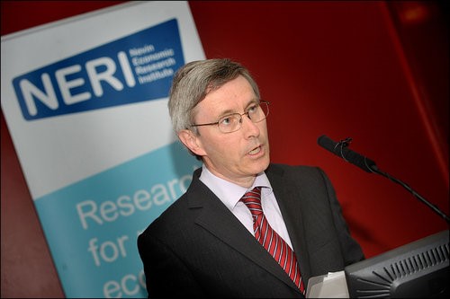 Tom Healy presenting at Dónal Nevin Lecture