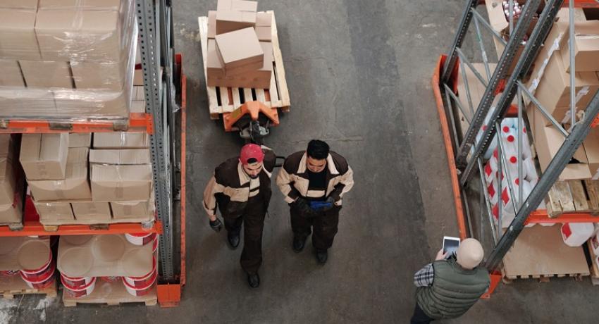 Factory workers