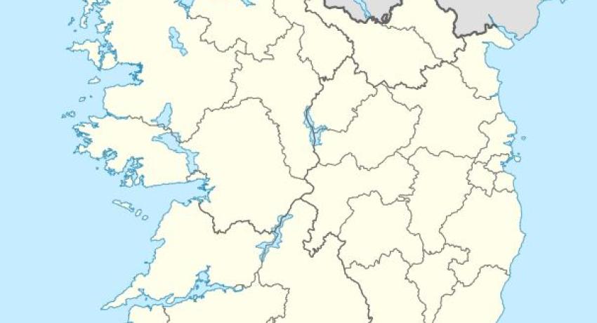 Map of Ireland
