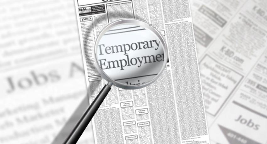 temporary work