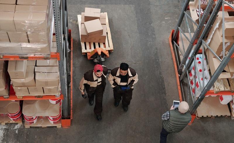 Factory workers