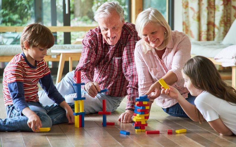 Grandparents and grandchildren