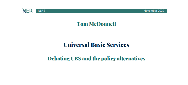 Long Read no 3 - Universal Basic Services