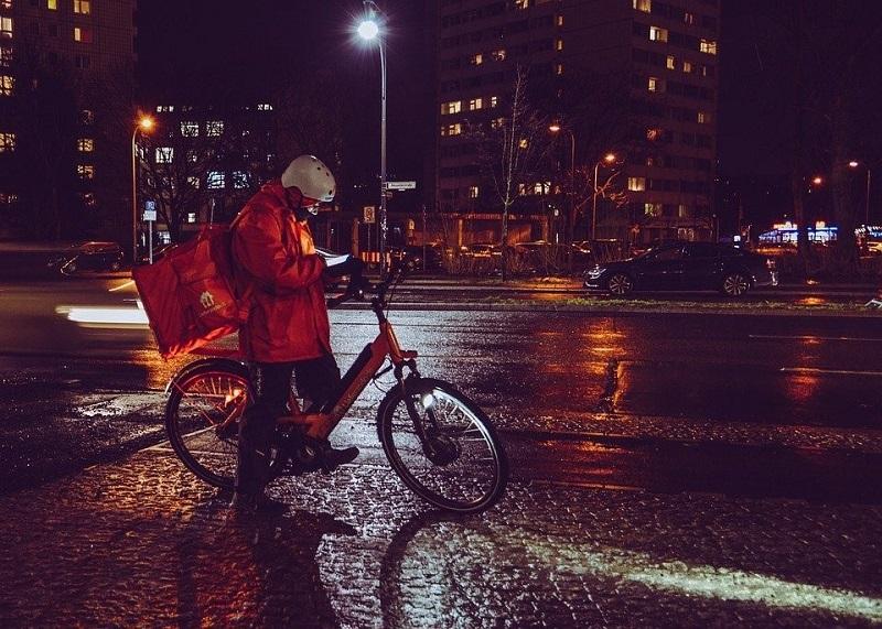 Man-on-bike