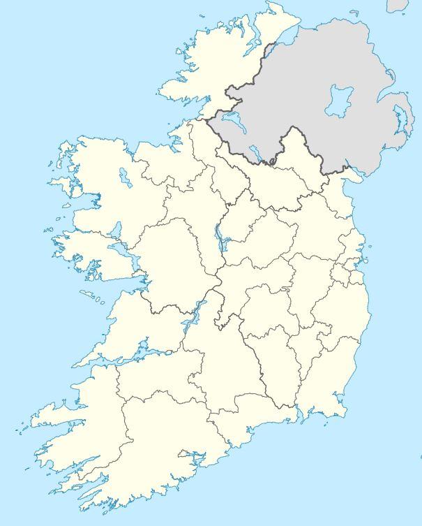Map of Ireland