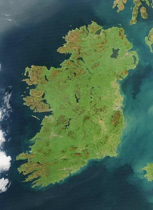 Map or Ireland