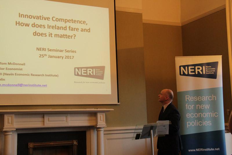 NERI Seminar Dublin: Innovative Competence, How does ROI fare & does it matter?