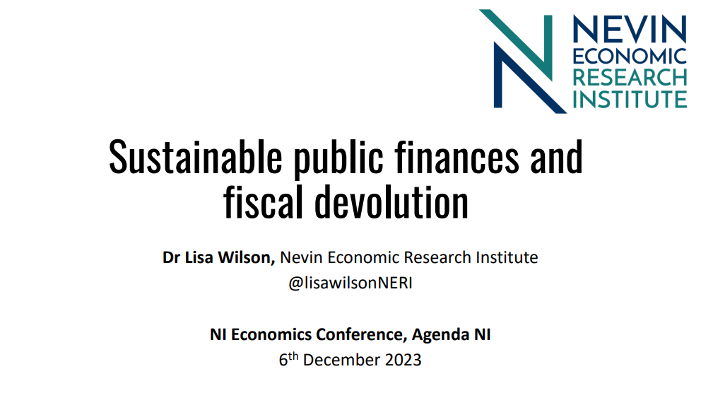 Sustainable public finances and fiscal devolution